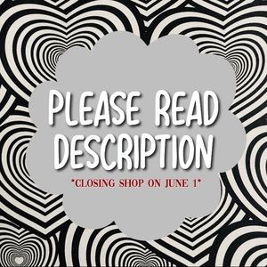 ‼️ SHOP DISCLAIMER!! PLEASE READ ‼️